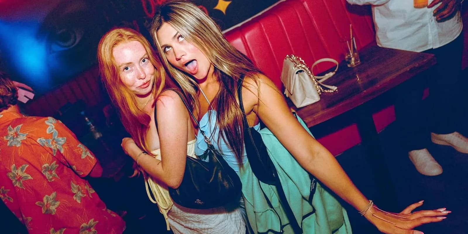 The specialty-shot menu and hookah lounge at Cabo Shots, a downtown Cabo San Lucas stop on the Cabo Party Access crawl