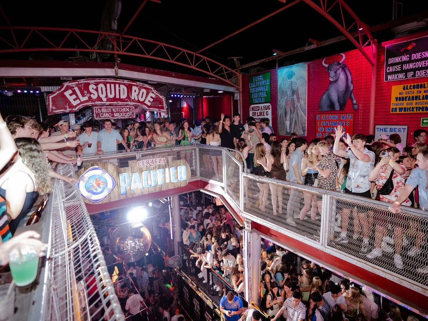 Spring Break party night with Cabo Party Access in downtown Cabo San Lucas — photo 1